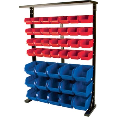Performance Tool Half Bulk Bin Storage Rack - 47 Bins - Model No.W5193 205117